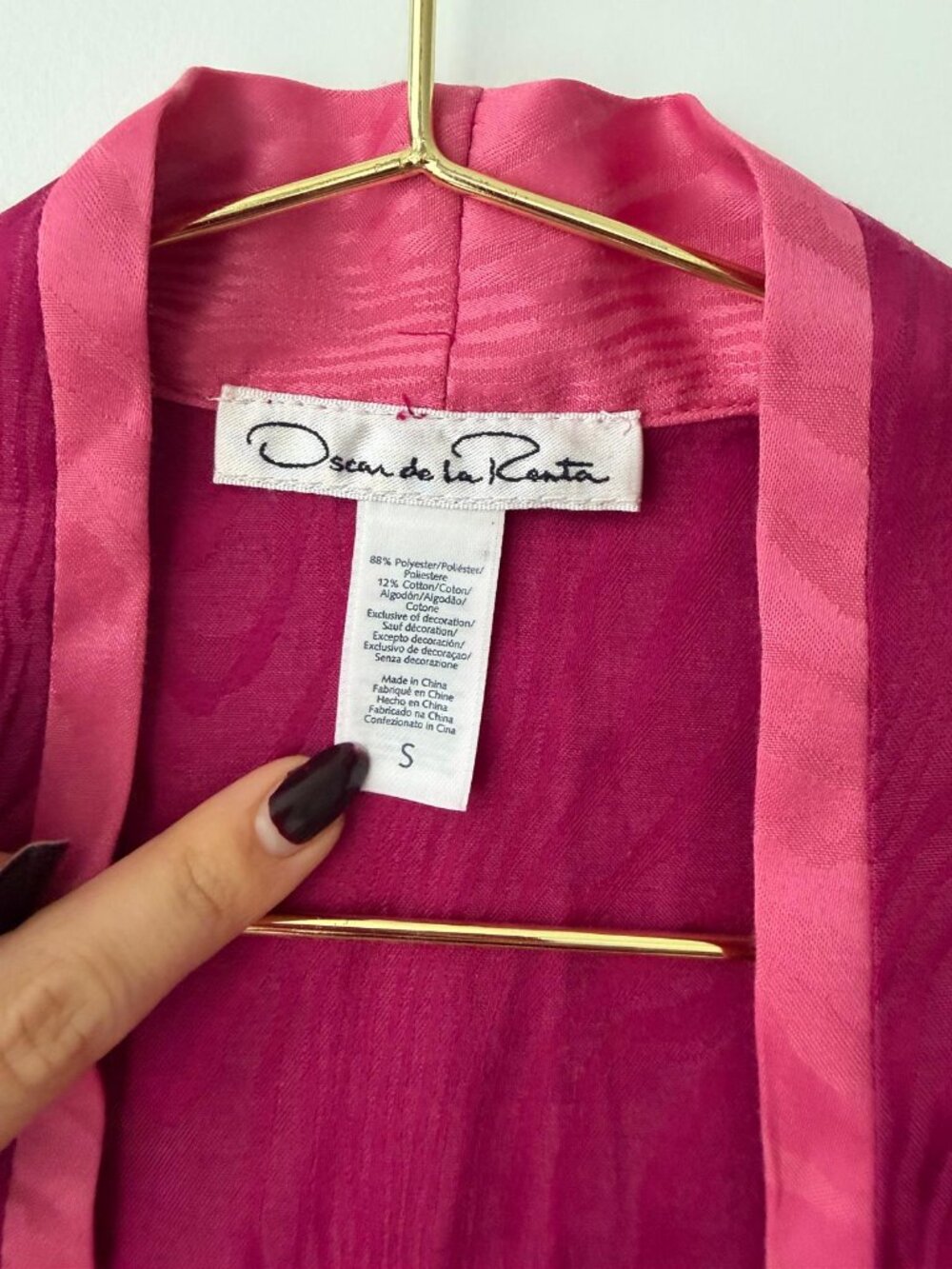 Oscar de la Renta Robe - Picture 4 of 4